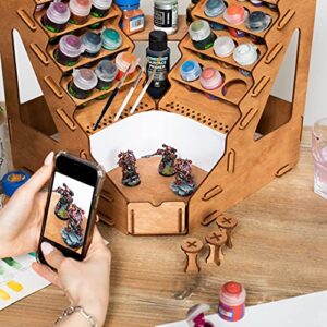 Modular + Corner Paint Rack Organizer