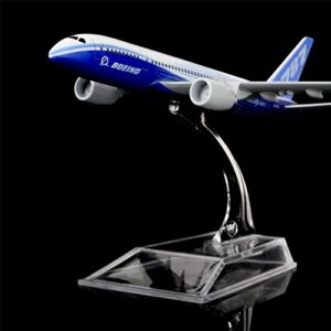 24-Hours Boeing 787 Plane Model Alloy Metal Model Airplane Die-cast 1:400