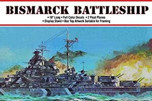 Atlantis Bismarck German Battleship 16 inch Model Kit