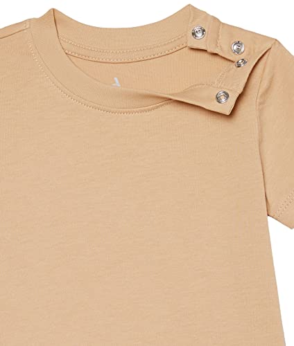 Amazon Aware Unisex Babies' Organic Cotton Short Sleeve T-Shirt, Pack of 3, Neutral, Newborn