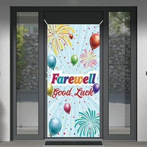 Dill-Dall Farewell Good Luck Door Banner, Farewell Backdrop Banner, Going Away Party / Retirement / Graduation / Moving / Job Changing Party Background Banner