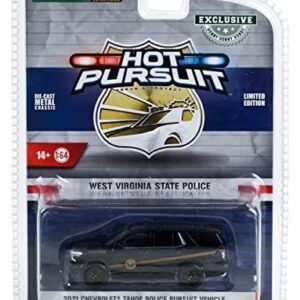 Greenlight 30343 Hot Pursuit - 2021 Chevy Tahoe Police Pursuit Vehicle (PPV) - West Virginia State Police (Hobby Exclusive) 1/64 Scale Diecast