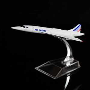 24-Hours The Air France F-BVFB Concorde Alloy Metal Souvenir Model Airplane