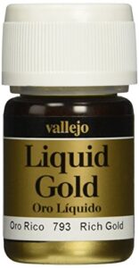 vallejo rich gold paint, 35ml