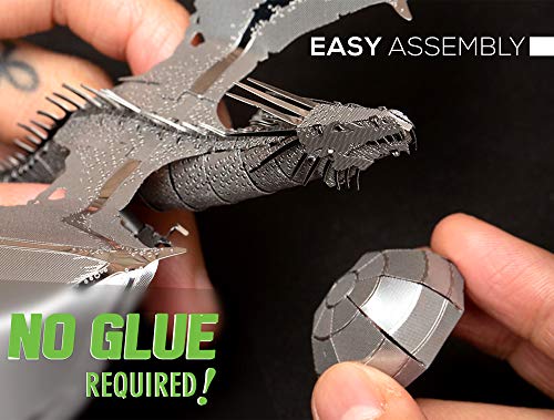 Fascinations Metal Earth Harry Potter Gringotts Dragon 3D Metal Model Kit