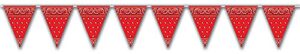 bandana pennant banner party accessory (1 count) (1/pkg)