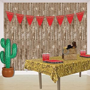 Bandana Pennant Banner Party Accessory (1 count) (1/Pkg)