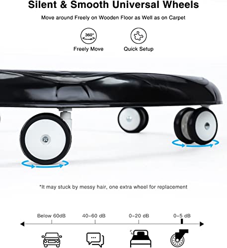 DaGiBayCn Foldable Baby Walker with Safety Slider , The Oldschool Round Shape Baby Walker, Suitable for All terrains, Babies (6-18 Months) (White)