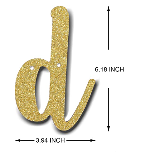 Gold Older Wiser Hotter, Funny Birthday Banner for Men Women, Glitter Birthday Party ，Funny 30th 40th 50th 60th 70th 80th Birthday Party Decorations