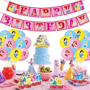 Party Super Birthday Party Supplies For Disney Princess,Snow White Theme Party Decoration 177 0