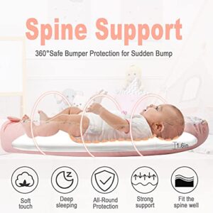 Baby Lounger Cover Baby Nest Cover for Baby Girls Boys Soft Breathable Sleep Bed Cover Fits 0-24 Months Newborn Infant Babies