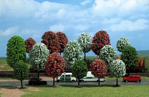 Busch 6584 Fruit Trees 18/N Scale Scenery Kit