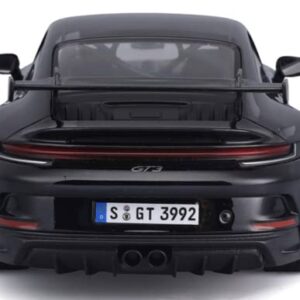 Maisto - 1/18 Scale Model Compatible with Porsche 911 GT3 2022 Die-Cast Scale Model Replica Miniature (Black)