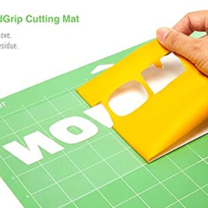 Monicut 12x24 Standardgrip Cutting Mat for Cricut Maker 3/Maker/Explore 3/Air 2/Air/One, 3 Pcs Non-Slip Flexible Cutting Mats for Crafts, Quilting, Sewing and all Arts