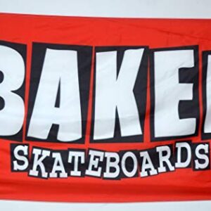 2But of Baker Skateboards Flag 3x5ft Banner Skate Wall