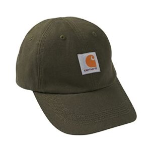 carhartt kid’s cb8976 canvas hat – infant one size fits all – olive