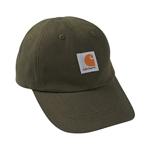 Carhartt Kid's CB8976 Canvas Hat - Infant One Size Fits All - Olive