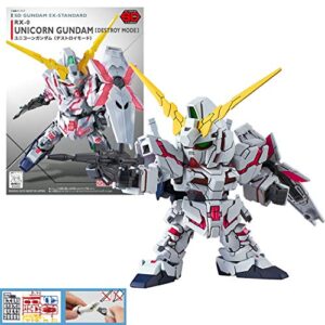 Bandai Hobby - Gundam UC - 005 Unicorn Gundam (Destroy Mode), SD EX-Standard