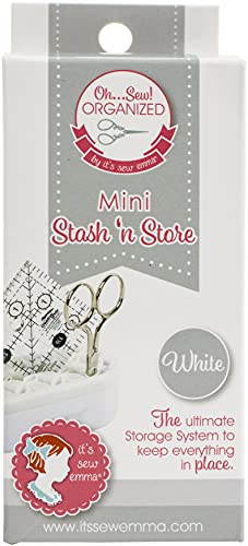 It's Sew Emma The Mini Stash N Store White Organizer