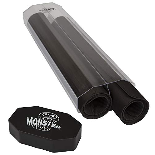 Monster TCG Gaming Dual Playmat Tube 3Pk-Holds 2 at once-Won't Roll Off Surface-Easy in & Out Design-Store Your Card & RPG Playmats Safely- For Pokemon, Yugioh Magic the Gathering DND Dungeons Dragons