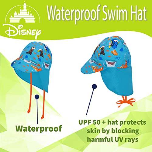 Disney Finding Nemo Beach Hat for Boys, Nemo Pixar Swim Hat for Kids, Summer Toddler Hat, Kids Sun Hat with Finding Nemo