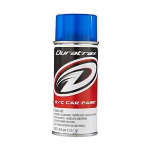 duratrax polycarb spray candy blue 4.5 oz dtxr4272