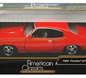 Pontiac GTO Judge, orange 1969 Model Car Motormax 1:24