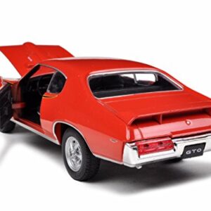 Pontiac GTO Judge, orange 1969 Model Car Motormax 1:24