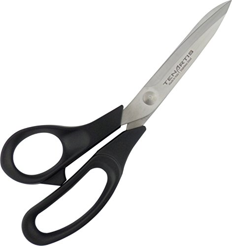 8.25" Left-Handed Fabric, Dressmaking, Sewing Shears - Tenartis 555 Made in Italy