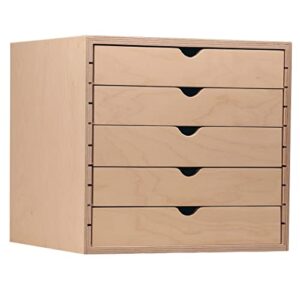 stamp-n-storage drawer cabinet – 5 double 2″ drawers (standard 5 drawer)