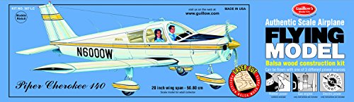 Guillow's Piper Cherokee 140 Laser Cut Model Kit