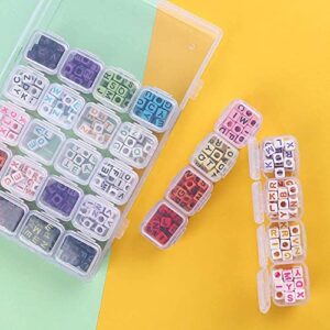 SGHUO 6 Pack 28 Grids Diamond Painting Boxes and 64 Slots 5D Diamond Painting Storage Containers with 600pcs Label Stickers for DIY Art Craft, Sewing, Nail Diamonds