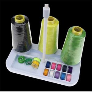 Sewing Thread Stand,Embroidery Thread Holder, Quilting 3 Spool Holder Rack, Quilting Embroidery Line Rack,DIY Sewing Thread Storage Rack Frame for Home Sewing Machine Product Organizer Accessories