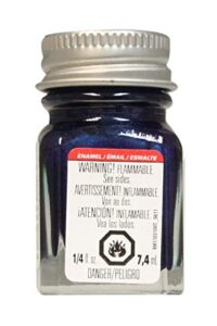 testor’s 1109tt 1/4 oz arctic blue metallic enamel hobby paint