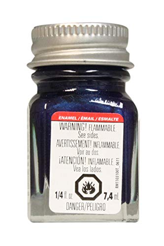 Testor'S 1109tt 1/4 Oz Arctic Blue Metallic Enamel Hobby Paint
