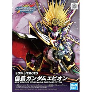 bandai hobby – sdw heroes nobunaga gundam epyon model kit