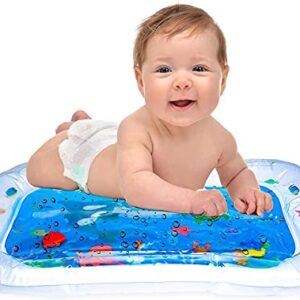 Hoovy Tummy Time Water Mat Baby Water Play Mat, Fill ‘N Fun Water Play Mat for Children and Infants, Fun Colorful, Play Mat Baby