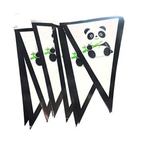 panda bear dinosaur garland banner decorations baby shower birthday party nursery