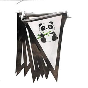 Panda Bear Dinosaur Garland Banner Decorations Baby Shower Birthday Party Nursery