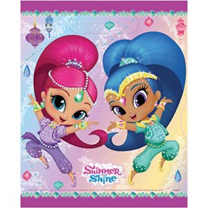 shimmer and shine party loot bags – 9″ x 7.5″, 8 pcs