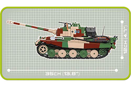 1000 Pcs Historical Collection WWII /2540/ Panzerkampfwagen Vi Tiger Ausf.B Konigstiger