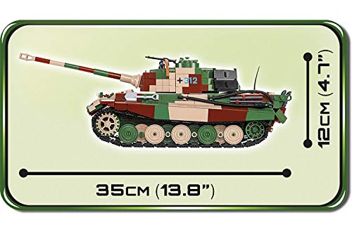 1000 Pcs Historical Collection WWII /2540/ Panzerkampfwagen Vi Tiger Ausf.B Konigstiger