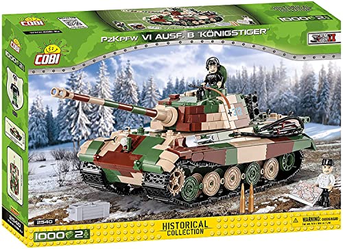 1000 Pcs Historical Collection WWII /2540/ Panzerkampfwagen Vi Tiger Ausf.B Konigstiger