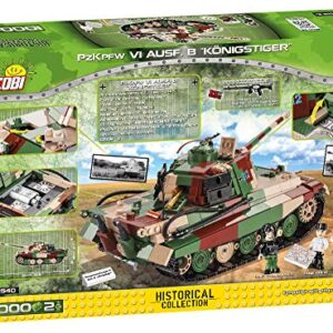 1000 Pcs Historical Collection WWII /2540/ Panzerkampfwagen Vi Tiger Ausf.B Konigstiger