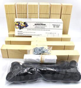 maximum velocity derby car kits | bulk pack (12) | pine block kits includes wheels & axles | pinewood car kits