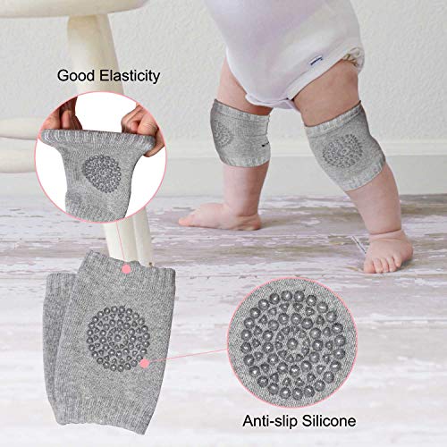 Baby Head Protector & Baby Knee Pads for Crawling,Toddlers Head Safety Pad Cushion Adjustable Backpack,Baby Back Protection for Walking & Crawling, for Age 5-24months, Elephant