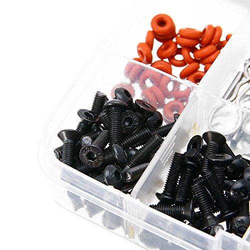 prorcmodel 270 in One Set Screws Box Repair Tool Kit for 1/10 HSP RC Car DIY Kits 94188