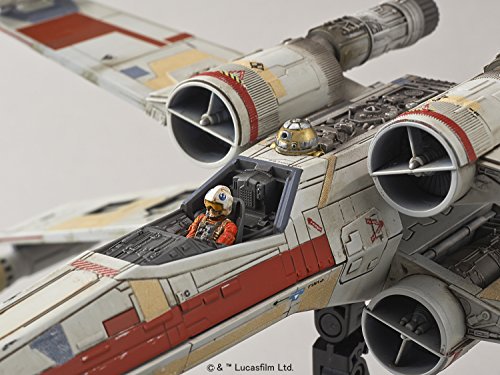 Bandai Hobby Star Wars 1/72 X-Wing Red Squadron (Special Set), Multicolor