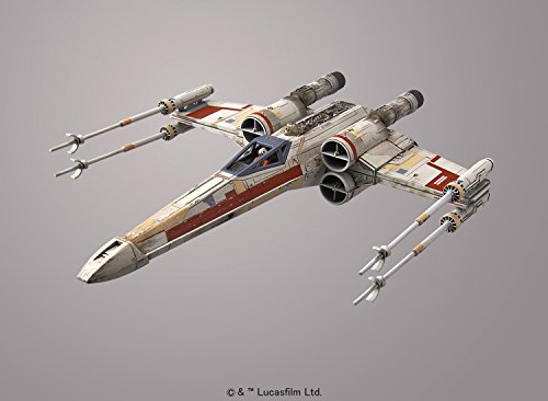 Bandai Hobby Star Wars 1/72 X-Wing Red Squadron (Special Set), Multicolor