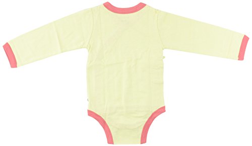 Babysoy Baby Girls' Kimono Bodysuit - Tea - 12-18 Months